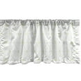 thumbnail image 1 of Ambesonne Abstract Window Valance, Diamond Shaped Pattern, 42" x 18", Pale Taupe Pastel Yellow, 1 of 3