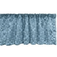 thumbnail image 1 of Ambesonne Abstract Window Valance, Geometric Modern Motifs, 54" X 18", Pale Sky Blue, 1 of 3