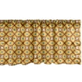 thumbnail image 1 of Ambesonne Abstract Window Valance, Geometric Shapes 60s, 54" X 18", Multicolor, 1 of 3