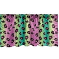 thumbnail image 1 of Ambesonne Abstract Window Valance, Glittering Leopard Pattern, 54" X 18", Multicolor, 1 of 3