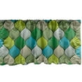 thumbnail image 1 of Ambesonne Abstract Window Valance, Gradient Nature Tone Forms, 54" X 18", Multicolor, 1 of 3