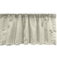 thumbnail image 1 of Ambesonne Abstract Window Valance, Minimalist Circular Dots, 42" x 12", Grey Yellow Eggshell, 1 of 3