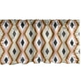 thumbnail image 1 of Ambesonne Abstract Window Valance, Modern Style 70's Rhombus, 54" X 18", Multicolor, 1 of 3