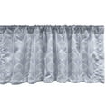 thumbnail image 1 of Ambesonne Abstract Window Valance, Oval Shaped Ellipse Rounds, 54" X 12", Pale Ceil Blue White, 1 of 3