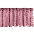 thumbnail image 1 of Ambesonne Abstract Window Valance, Pinkish Triangles, 54" X 18", Multicolor, 1 of 5