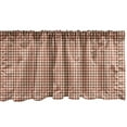 thumbnail image 1 of Ambesonne Abstract Window Valance, Round Motifs Graphical, 54" X 12", Pale Chocolate Eggshell, 1 of 3