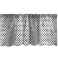 thumbnail image 1 of Ambesonne Abstract Window Valance, Square Shape Geometric, 54" X 18", Black White, 1 of 3