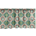 thumbnail image 1 of Ambesonne Abstract Window Valance, Traditional Mosaic Art, 54" X 12", Cream Peacock Green, 1 of 3
