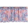 thumbnail image 1 of Ambesonne Abstract Window Valance, Trippy Funky Sketchy, 54" X 18", Multicolor, 1 of 3