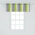 thumbnail image 1 of Ambesonne Abstract Window Valance, Wavy Stripes Pattern with Colorful Vertical Shapes Mosaic Digital Composition, Curtain Valance for Kitchen Bedroom Decor with Rod Pocket, 54" X 18", Multicolor, 1 of 3