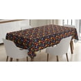 thumbnail image 1 of Ambesonne Acorn Tablecloth Rectangular Table Cover, Vintage Forest Flora, 60"x84", Multicolor, 1 of 4
