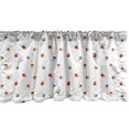 thumbnail image 1 of Ambesonne Acorn Window Valance, Autumn Abstract Pattern, 54" X 18", Multicolor, 1 of 3