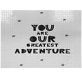 thumbnail image 1 of Ambesonne Adventure Jigsaw Puzzle Durable Cardboard, Our Greatest Adventure, 1000 pcs, Black and White, 1 of 1