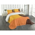thumbnail image 1 of Ambesonne African Quilted Bedspread Set 3 Pcs, Teenage Girl Face, King Size, Orange Salmon Dark Brown, 1 of 5