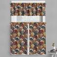 thumbnail image 1 of Ambesonne African Valance & Curtain, Abstract Paisley Motifs, 55"x24", Multicolor, 1 of 6