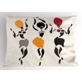 thumbnail image 1 of Ambesonne Afro Pillow Sham, Bohemian Ethnic, 26" X 20", Multicolor, 1 of 2