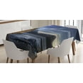 thumbnail image 1 of Ambesonne Alaska Tablecloth Rectangular Table Cover, Turnagain Arm Beach, 60"x90", Multicolor, 1 of 4