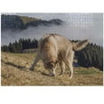 thumbnail image 1 of Ambesonne Alaskan Malamute Jigsaw Puzzle, Purebred Dog, Heirloom-Quality Fun Activity for Family Durable Cardboard, 1000 pcs, Dark Green Pale Brown, 1 of 6