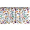 thumbnail image 1 of Ambesonne Alien Window Valance, Astronomy Themed Motifs, 54" X 12", Multicolor, 1 of 5