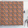 thumbnail image 1 of Ambesonne Aloha Shower Curtain, Colorful Flowers Pineapples, 69"Wx84"L, Multicolor, 1 of 3
