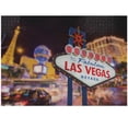 thumbnail image 1 of Ambesonne America Jigsaw Puzzle Durable Cardboard, Big Entertainment City Art, 1000 pcs, Multicolor, 1 of 5