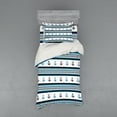 thumbnail image 1 of Ambesonne Anchor Bedding Set 3 Pcs, Anchor Hipster, Twin, Blue Black White, 1 of 3
