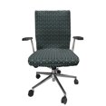 thumbnail image 1 of Ambesonne Anchor Office Chair Cover Stretchable High Back, Cruise Travel Trip Theme, Indigo Yellow, 1 of 6