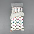 thumbnail image 1 of Ambesonne Animal Bedding Set 3 Pcs, Colorful Dolphins Art, Twin, Multicolor, 1 of 3