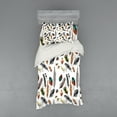 thumbnail image 1 of Ambesonne Animal Bedding Set 3 Pcs, Vivid Feathers Vivid Art, Twin, Multicolor, 1 of 2