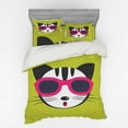 thumbnail image 1 of Ambesonne Animal Bedding Set 4 Pcs, Boho Kitten, Queen, Multicolor, 1 of 3