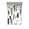 thumbnail image 1 of Ambesonne Animal Fitted Sheet & Pillow Sham Set, Bird Body Feathers Set, Queen, Multicolor, 1 of 2