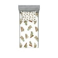 thumbnail image 1 of Ambesonne Animal Fitted Sheet & Pillow Sham Set, Koala Pattern, Twinxl, White Grey, 1 of 2