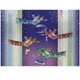 thumbnail image 1 of Ambesonne Animal Jigsaw Puzzle Durable Cardboard, Giraffes in Disco Party, 1000 pcs, Multicolor, 1 of 5