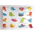 thumbnail image 1 of Ambesonne Animal Pillow Sham, Colorful Humor Bird, 36" X 20", Multicolor, 1 of 2