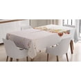 thumbnail image 1 of Ambesonne Animal Tablecloth Rectangular Table Cover, Majestic Dragonfly Art, 60"x84", Multicolor, 1 of 4
