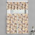 thumbnail image 1 of Ambesonne Animal Valance & Curtain, Dragonfly Pattern Boho, 55"x30", Multicolor, 1 of 6