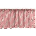 thumbnail image 1 of Ambesonne Animal Window Valance, Vintage Howling Wolf Sketch, 42" x 12", Blush Pale Eggshell, 1 of 3