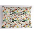 thumbnail image 1 of Ambesonne Animals Pillow Sham, Leopard Bison Camel, 36" X 20", Multicolor, 1 of 2