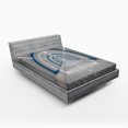 thumbnail image 1 of Ambesonne Animation Fitted Sheet, Galaxy Spaceflight, Queen Size, Grey Blue, 1 of 2