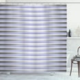 thumbnail image 1 of Ambesonne Animation Shower Curtain, Digital Stripe Tube, 69"Wx84"L, Grey Lavender, 1 of 5
