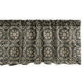 thumbnail image 1 of Ambesonne Antique Oriental Window Valance, Middle East Floral, 54" X 18", Tan and Dark Sepia, 1 of 2