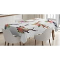 thumbnail image 1 of Ambesonne Antlers Tablecloth Rectangular Table Cover, Bouquet Animal Flowers, 52"x70", Multicolor, 1 of 4