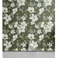 thumbnail image 1 of Ambesonne Apple Flowers Peel & Stick Wallpaper for Home, Bohemian Leafy Floral, 13"x100", Off White Peacock Green, 1 of 1