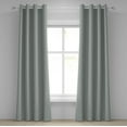 thumbnail image 1 of Ambesonne Aqua Grommet Curtain, Sketchy Chevron Zig Zag, 50" x 120", Sky Blue and Brown, 1 of 6