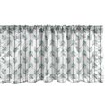 thumbnail image 1 of Ambesonne Arrow Window Valance, Tribal Graphic Pattern, 54" X 18", Black White Green, 1 of 3