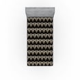 thumbnail image 1 of Ambesonne Art Deco Fitted Sheet, Nostalgic Retro Line Print, Twin XL Size, Fawn Black and White, 1 of 5