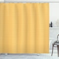 thumbnail image 1 of Ambesonne Art Deco Shower Curtain, Minimalist Floral Like, 69"Wx84"L, Marigold and Beige, 1 of 4