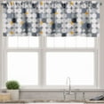 thumbnail image 1 of Ambesonne Art Deco Valance Pack of 2, Contemporary Rounds Motif, 54"X18", Multicolor, 1 of 5