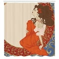 thumbnail image 1 of Ambesonne Art Nouveau Shower Curtain, Lady Antique Dress, 69"Wx75"L, Multicolor, 1 of 3