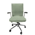 thumbnail image 1 of Ambesonne Art Office Chair Cover Stretchable High Back, Art Deco Inspired Botanical, Fern Green Hunter Green, 1 of 1